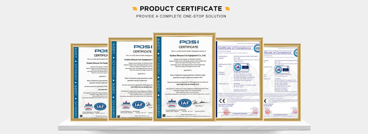 Diaphragm Compressor Certificate