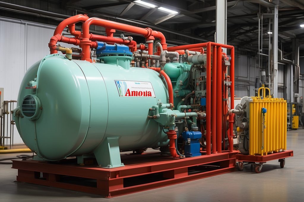 How to work an ammonia compressor?